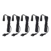 5pcs 4.9ft Deck Light Extension Cable IP67 Waterproof Extension Cord