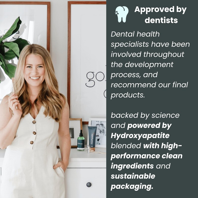 Nudge 10% Nano Hydroxyapatite Toothpaste, Remin+ Formula with Vitamin E,