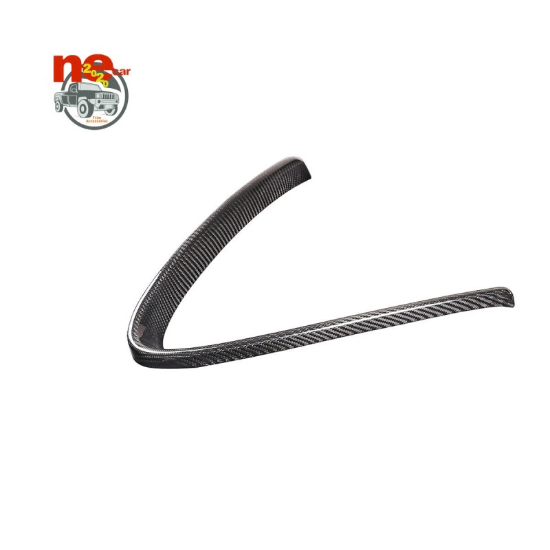 car-king888 Carbon Fiber V Shape Grille Cover Accessories Trim For