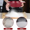 ProLeo Flour Sieve Plastic Fine Mesh Sieve with Free Scraper