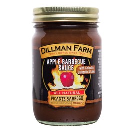 Dillman Farm Chipotle Apple Barbecue Sauce, 14oz (Pack of 6)