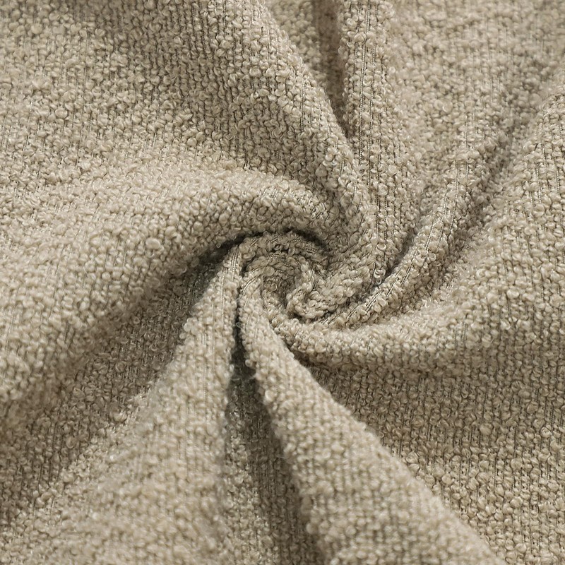 Artscope Pack of 2 Textured Boucle Cushion Covers Square Pillow