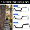 Cinnvoice 12 Pcs Tree Stand Bow Hanger Set Include 3