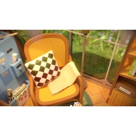 Rolife Holiday Garden House 3D Wooden Puzzle DIY Book Nook Shelf Insert Kid Gift