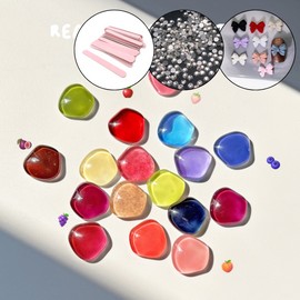 classic nail Nekogel Juicy Palette Fig Nail Fruit Syrup Gel + 30 Parts / 네코젤 쥬시팔레트 무화과네일 과일 시럽젤+파츠30개