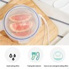Wzenclave Small Fruit and Vegetable Storage Containers With Lid,Onion Storage