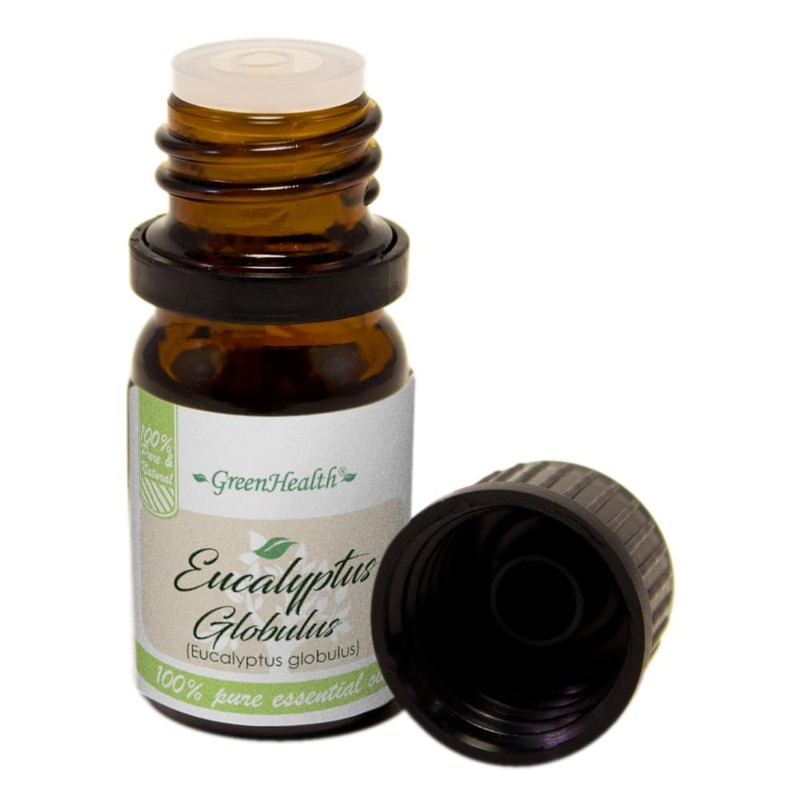 GreenHealth Eucalyptus Essential Oil – 1/6 fl oz (5 ml)