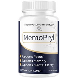 Memopryl Capsules - MemoPryl Support Advanced Formula, Daily Memo Pryl Pills All Natural Ingredients Premium Formula Vitamins for Overall Health & Wellness Reviews, 60 Capsules for 1 Month