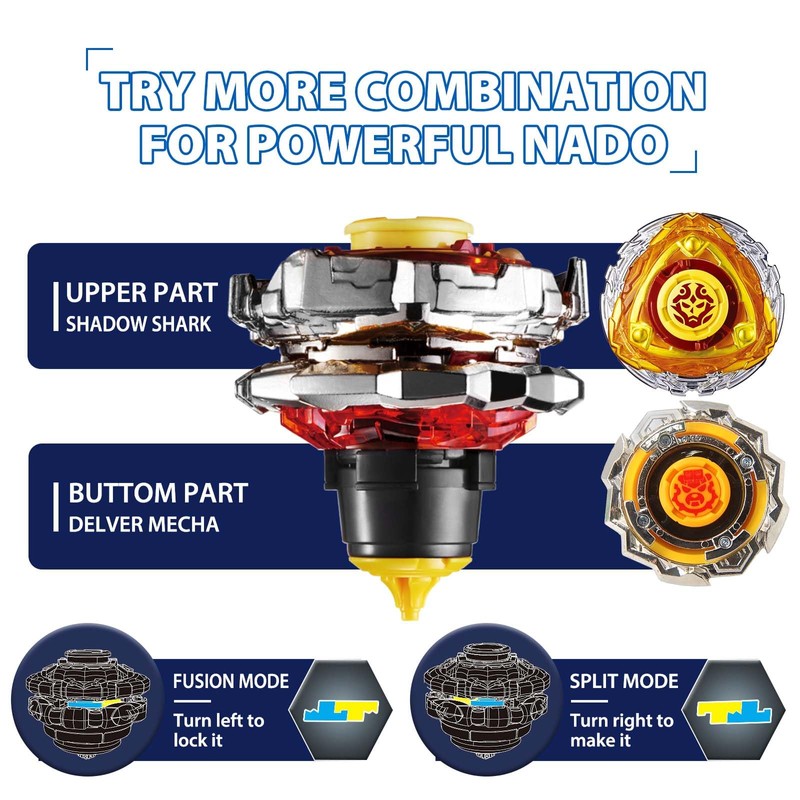 INFINITY NADO Split Series-Warriors & Blast Flame