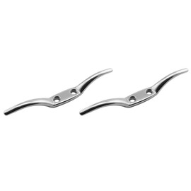 heyous 2pcs Stainless Steel FlagPole Rope Cleat 6 Inches Boat Mooring Cleats for Boat Yacht