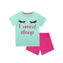 Harry Bear Girls Pyjamas I Need Sleep, pink