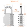 NAGE Padlock, Dial, 4 Digit Dial, Anti-Theft Locker, School, Corporate,