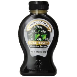 Dutch Gold 16 Ounce Gluten Free Honey Organic GMO Free Allergy Friendly Pack of 1