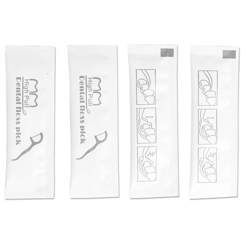 50 Count,Individually Wrapped Micro Dental Floss (50 Pcs)