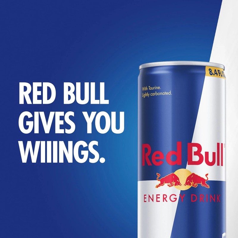 Red Bull Energy Drink 8.4 Fl Oz, Pack of 12