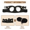 Swirge 3Pcs Rat Harness and Leash, Small Animal Training Walking