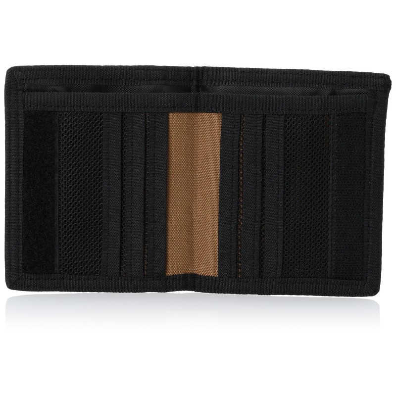 Dickies Bifold Wallet, Small, Mini Size, D-Can, Braun