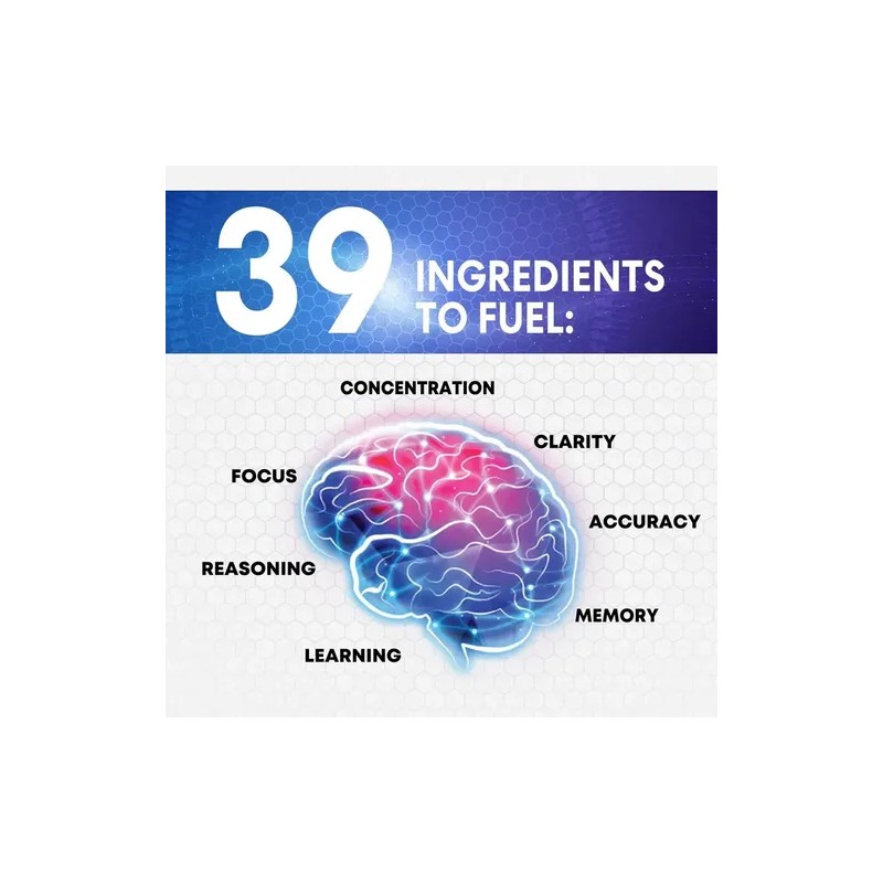 Suplemento De Memoria Cerebral, Neotrópicos De Fuerza 60caps Sin Sabor