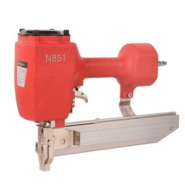 VAIDPRO Pneumatic Nail Gun, N851 16 Gauge 7/16-Inch Medium Crown 1-Inch to 2-Inch Nail Length Air Brad Nailer Tool, Safety Heavy Duty Construction Stapler Gun for Carpentry, DIY Project, Woodworking