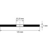 PFERD Cutting Disc, 10 Pieces, 125 x 1.0 mm, Straight,