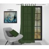Soleil d'ocre Net Curtains, Cotton, Green, 140 x 240 cm