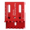 Woodpecker Tools,Saw Seam Gauge Woodworking Feeler Ruler Depth Measuring Ruler,