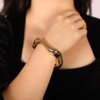 JWICOS Irregular Bangle for Women Chunky Gold Chunky Bangle Bracelet