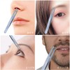 [Upgraded Version] AUSOMTEK Nose and Ear Hair Trimming Tweezers, Eyebrow
