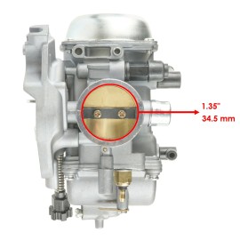 Caltric Carburetor For Kawasaki Prairie 360 KVF360 KVF 360 4X4 2006-2007