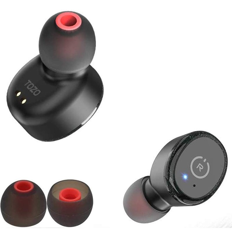 Zotech 9 Pairs (18pcs) Replacement Earbud Tips for TOZO Headphones