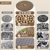 원목 발지압판 나무 발바닥 볼 지압발판 Wooden Foot Roller Massage