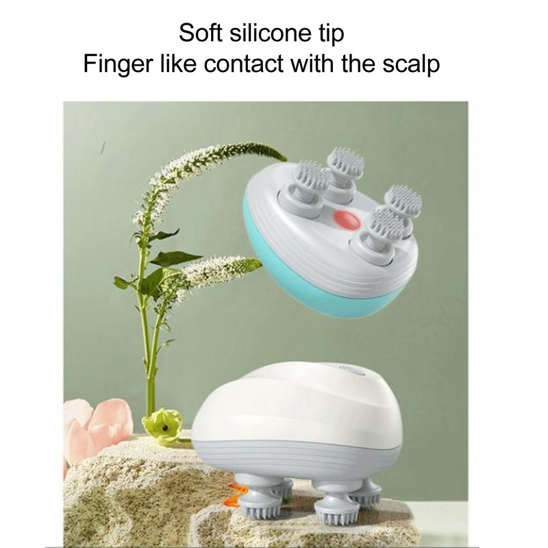 Handheld Electric Scalp Massager Intelligent Portable Head Scratcher Massager for