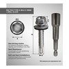 Doja Industrial Self-Tapping Screws 5.5 x 50 + Drill Socket