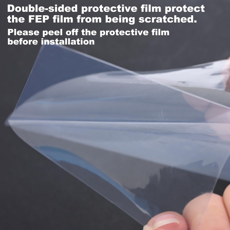 CHINDRAG 6PCS FEP Release Film for Resin 3D Printers, FEP