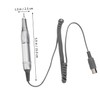 Mikinona Professional Nail Drill Handpiece for Electric Nail Machines Silver