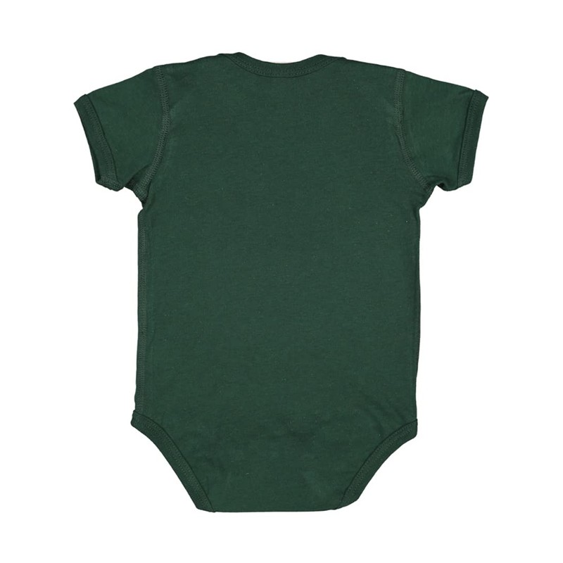 RABBIT SKINS Baby Soft Fine Jersey Short Sleeve Bodysuit (4424)