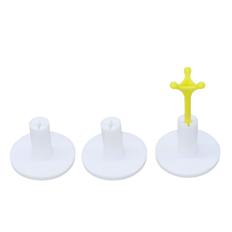 QHALEN Golf Rubber Tee Holder Set for Golf Driving Range