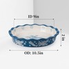 Wisenvoy Pie Pan Ceramic Pie Dish Pie Plate Deep Dish