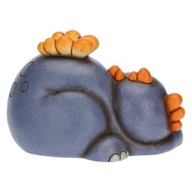 THUN - Blue Dragon Giocherellino - Accessories for Children's Room - Line Ceremony - Medium Format - Ceramic - 12 x 8.5 x 8.2 h cm