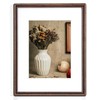 RICHFOCUS 8.5x11 Picture Frame, Natural Solid Walnut Wood Picture Frame
