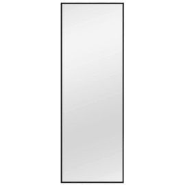 PexFix Full Length Mirror Floor Mirror with a Thin Alloy Frame Frame for livingroom Mirror,Age Tested,More Durable,5mm Thickness HD Full Body Mirror,Balck,60''x20'', Black-Stand (JJ00755AAF+USAM019)