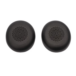 Jabra Evolve2 75 Ohrkissen - 1 x Dual-Foam-Ersatz-Ohrpolster für Jabra Evolve2 75 Stereo-Kopfhörer (Schwarze Version) - weiche Hörmuscheln - Schwarz, Duo