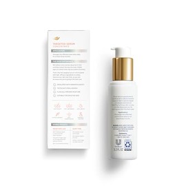 Suero multiusos específico para estrías, manchas oscuras, tono de piel desigual y elasticidad, con complejo de equilibrio de tono, niacinamida, péptidos de colágeno y factores hidratantes naturales, 3