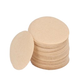 100PCS Coffee Filter Paper Disposable Round Coffee Filter Paper for Home Office Restaurant Coffee Shop