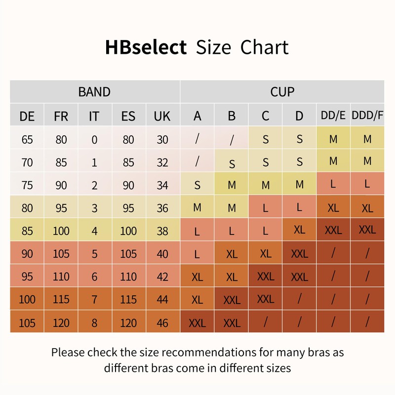 HBselect 3 pcs pregnancy nursing bra, seamless with additional bra