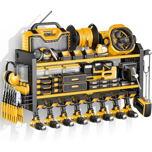 Does not apply Power Tool Organizer Wall Mount, 8 Drill