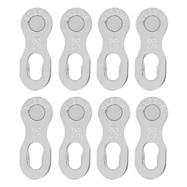 Chain Lock 12-Speed Shimano, Sram Chain 12-Speed, Bicycle Chain Link, 4 Pairs Steel Bicycle Chain Clasp, 12-Speed Chain, Missing Connecting Links, Parts, Chain Lock, Bicycle Accessories (Silver)