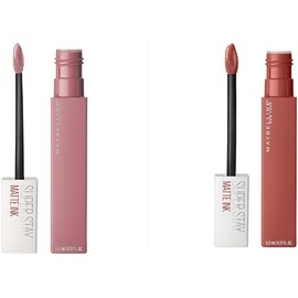 Labial líquido matte Maybelline SuperStay 5 g – Color intenso 16 h