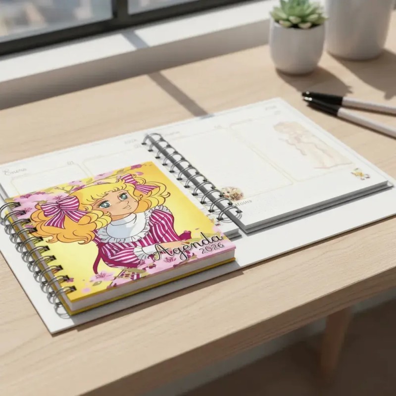 Agenda Mod. Candy Candy 2 Días (maxi)