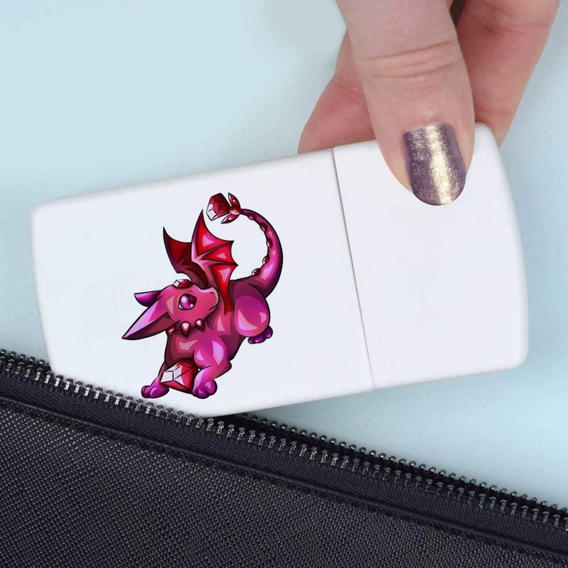 'Ruby Dragon' Pill Box with Tablet Splitter (PI00012751)